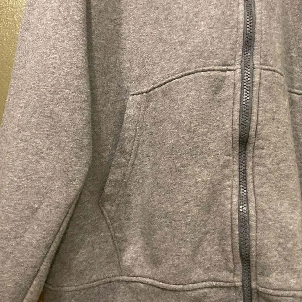 Jordan Jumpman Full-Zip Hoodie Large Grey Hooded Flight Essential Sweatshirt GUC